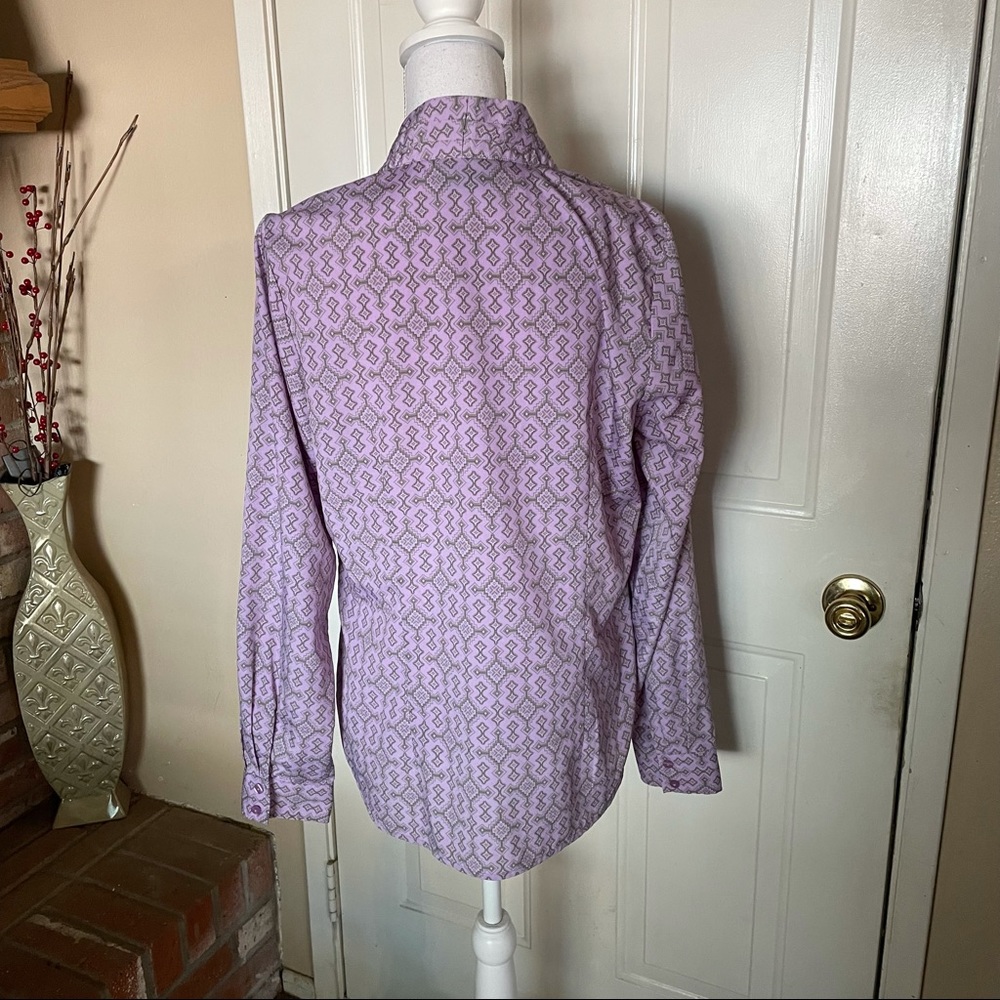 Pendleton Tribal Print Button Blouse - image 3